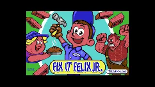 Commodore 64 Longplay [183] Fix-It Felix Jr. (Homebrew)