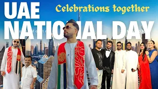 UAE National Day Together🤩🤩| full enjoy with roman | roman song launch| celebrations national day