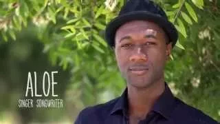 Text compression widget with Aloe Blacc