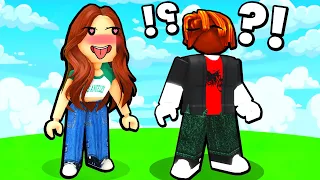 🟥 INTERESSEIRA DA CABEÇA INVÍSIVEL NO ROBLOX ENSINEI UMA LIÇÃO PRA ELA