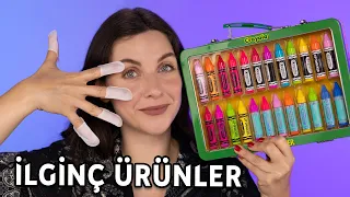 İLGİNÇ KOZMETİK ÜRÜNLER #3 💄🤯 SİYAH ALLIK, TIRNAK MASKESİ, MARSHMALLOW PUDRA