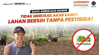 Stop Racun Kimia di Kebun Sawit! Saatnya beralih pada yang aman dan lebih cepat | Amberjack Mower