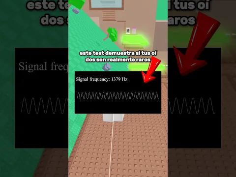 Solo el 1% puede superar este test auditivo 👂#roblox #rblx #relatable #robloxrant