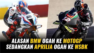 Kenapa BMW Hanya Fokus di WSBK dan Aprilia Hanya Fokus di M0T0GP