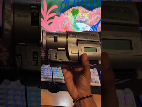Essential. Sony TRV #shorts #short #trending #camcorder #sonycamera #vhs