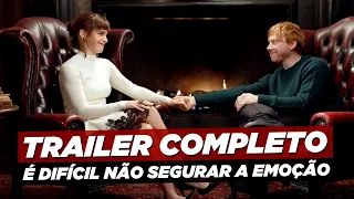 TRIO DE VOLTA! CONFIRA O TRAILER COMPLETO DA REUNIÃO DE HARRY POTTER!