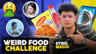 Making People Try Weird Maggi Combinations😝🤓|| #koushalmonga