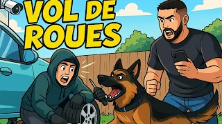 ⚠️ Un voleur se fait surprendre par mon chien de garde 😨😨 Heureusement que j’avais une caméra 🎥 ￼