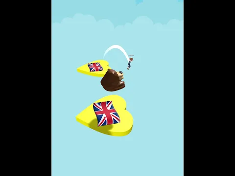 Freddy Fazbear Plays Flags Image Block Run Obby 🐻🔥 #roblox #shorts #freddyfazbear