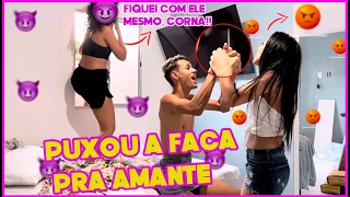 TRAIR MINHA NAMORADA COM A MELHOR AMIGA DELA. 👿😈 TROLAGEM.