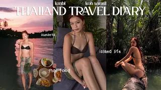 THAILAND TRAVEL DIARY | Island life, thai food mukbang
