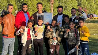 الاحتفال بدرع اليوتيوب بمناسبة 100kمتابع وتابعو الفيديو للاخر وبحب اشكركم ❤️🙏#youtubecreatorawards