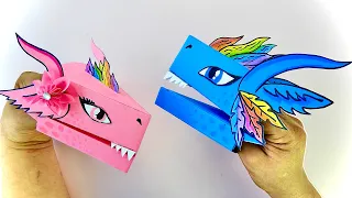 Como hacer un Dragon de Papel - Origami Dragón paper