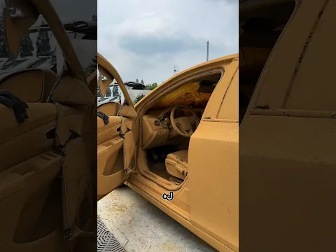 رونالدو أعطاني تحديًا خطيرًا، طلب مني تنظيف سيارة خردة. 🚗🤯!! #shorts