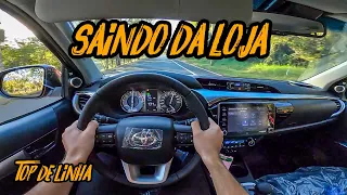 COMPREI UMA TOYOTA HILUX 0KM 2021!!😱 PRIMEIRO ROLÊ!