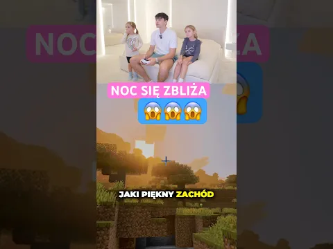 KIEDY ZACHODZI SŁOŃCE W MINECRAFT 😳😱