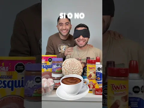 SI o NO? ☕️🍫😂 Versión Chocolate Caliente #sisomosgemelos #siono #tendencia #viral