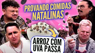 PROVANDO COMIDAS POLÊMICAS DE NATAL com @divadepressao
