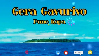 Pune Kapa-Gera Gavurivo