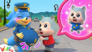 Police Officer Takes Care of a Pregnant Mom | Kids Songs & Nursery Rhymes for Toddler