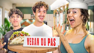 Challenge Vegan VS Viande ? (on devine) ft. @jujufitcats  & mon Frère !