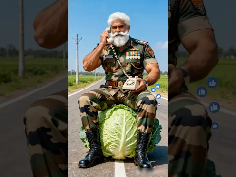 Retire Army Soldier Build Robotic Goat for a Indian Girl! #ai #army #save #robot