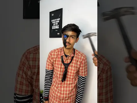 School🏫me aaya Robot🤖😱😂😂||tushar09||#shorts