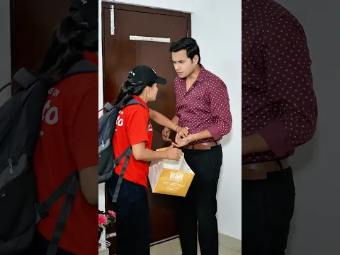 Zomato वाली लड़की को बनाया बीवी👀😱| Gaurav | Shraddha | #ytshorts #trending #shorts #stargaurav123
