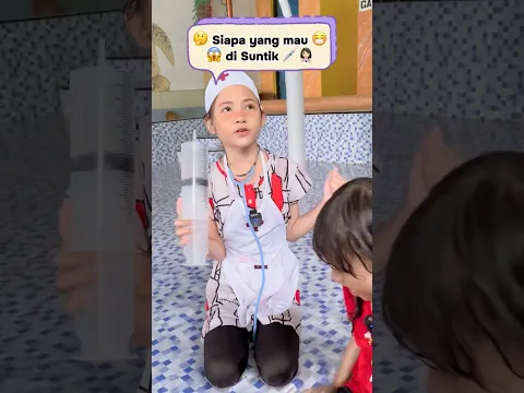 🤔Siapa yang mau di Suntik ASYA😇😂 #Shorts