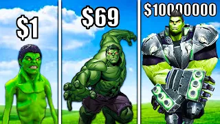 Shinchan UPGRADING Human To GOD GREEN HULK In GTA 5