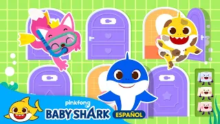Juguemos al escondite en el baño | Al Escondite con Tiburón Bebé | Baby Shark en español