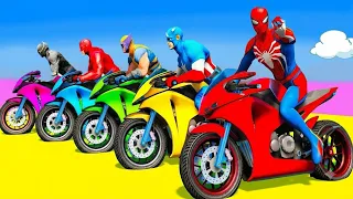 Spider-Man الرجل العنكبوت انقاذ باتمان Rescue batman vs iron man vs venom funny Game GTA 5 superhero