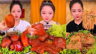 Real Mukbang :) spicy Pork Bellly Soothing Sounds While Enjoying Delicious 먹방 모음이 팅쇼 리얼 사운드 #1430