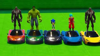 SpaceFroot Fun Challenges - Spiderman & Superheroes Extreme Ramp Race Mods