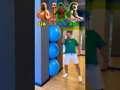 💪Watch all the way through 😂 Brain-rot challenge #challange #shorts #italianbrainrot #brainrot