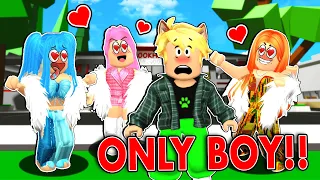 I Made 3 Rich Popular Girls in School Fight Over Me (Roblox Brookhaven 🏡 RP)