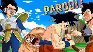 ¡La saga Saiyans Resumida! El planeta de las locas, Kokun Vs. Vegeta - Parodia Extendida
