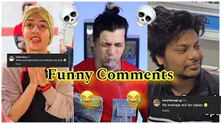 Non Stop Funny Instagram Comments | Ankur khan