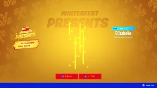 Fortnite Winterfest FREE Skins..