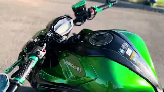 Kawasaki Z1000 three hole exhaust TOCE