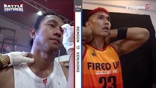 Battle Of The Youtubers S2 - Garry Vs Tyrone And Rendon Vs Kenjhons (BasketBall 1v1)