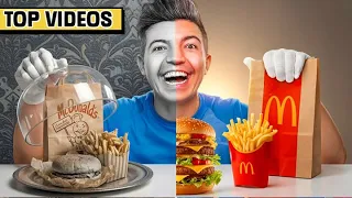 EATING EVERY CRAZY FAST FOOD ITEMS EVER! | Preston