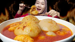 PEDES NAMPOL ISIANNYA POLL! BUKA PUASA PAKE BAKSO ACI JUMBO