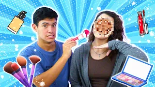 I let my guy best friend do my makeup... AND WENT OUT IN PUBLIC