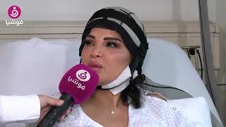 دينا حايك خلال تلقيها العلاج الكيميائي: خسرت 70% من شعري.. وتساقطت رموشي وحاجبي