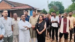 पूर्व मंत्री कमलेश्वर भैया जी आए हमारे गांव #trending