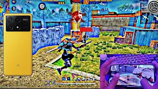 📲🦇 FreeFire Highlights Poco x6 Pro 5G ⚡ Settings ⚙️ 90% Headshot Rate ❤⚡ Default Dpi 392° 🥵 120Hz 🔥