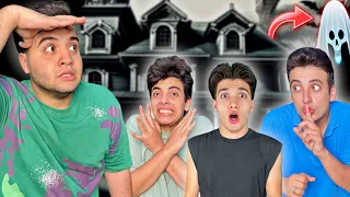 تحدي أكبر لعبة غميضه في القصر المهجور !!🤯🏡( الحسين اختفي ) 😱