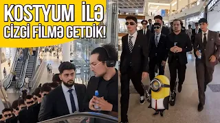KOSTYUM İLƏ MINIONS İZLƏMƏYƏ KİNOTEATRA GETDİK (BAKI PRANK)