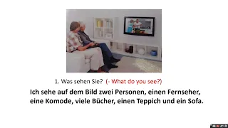 ÖSD A1  -  SPRECHEN   / BILDBESCHREIBUNG